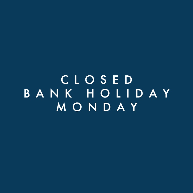 Bank Holiday Closure